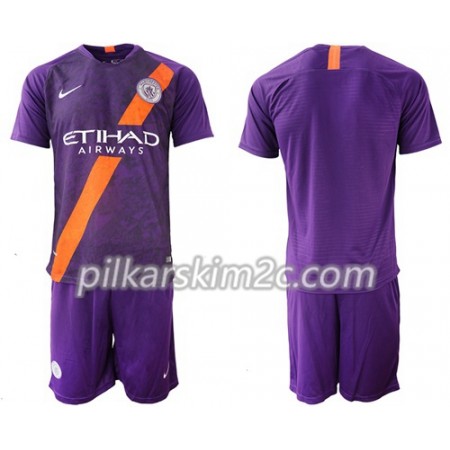 Koszulka Manchester City Dziecięca Trzeciej 2018-2019 - Koszulki Piłkarskie